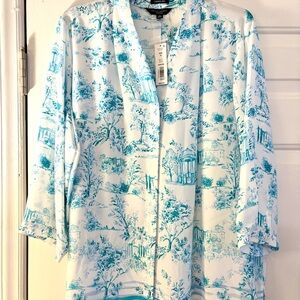 NWT Investments Toile Women's Top